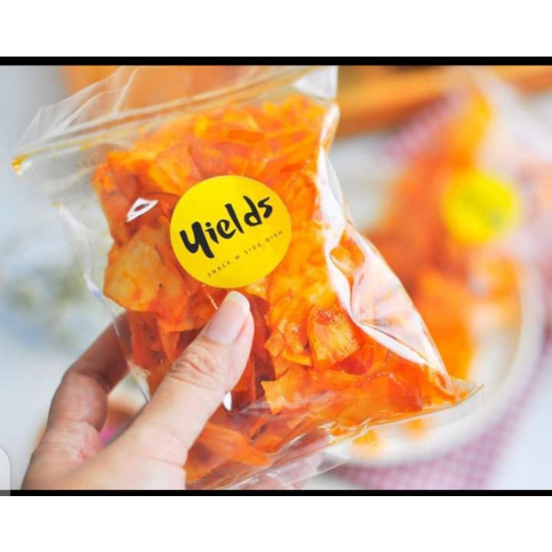 

keripik singkong yields