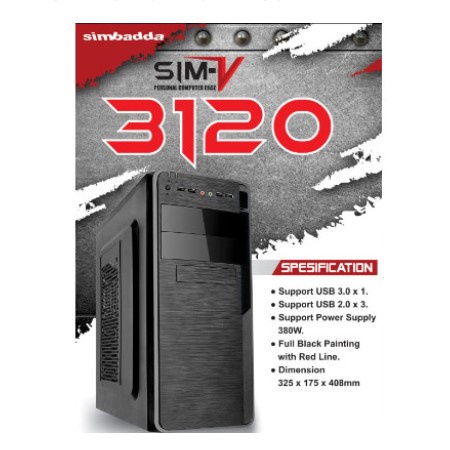 CASING SIMBADDA SIM V 3120 + PSU