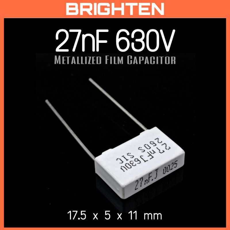 Metallized Film Capacitor 27nF 630V