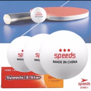 Bola Ping pong Tenis Meja Ball 3 Stars Speeds Original (1 pcs ) ORI