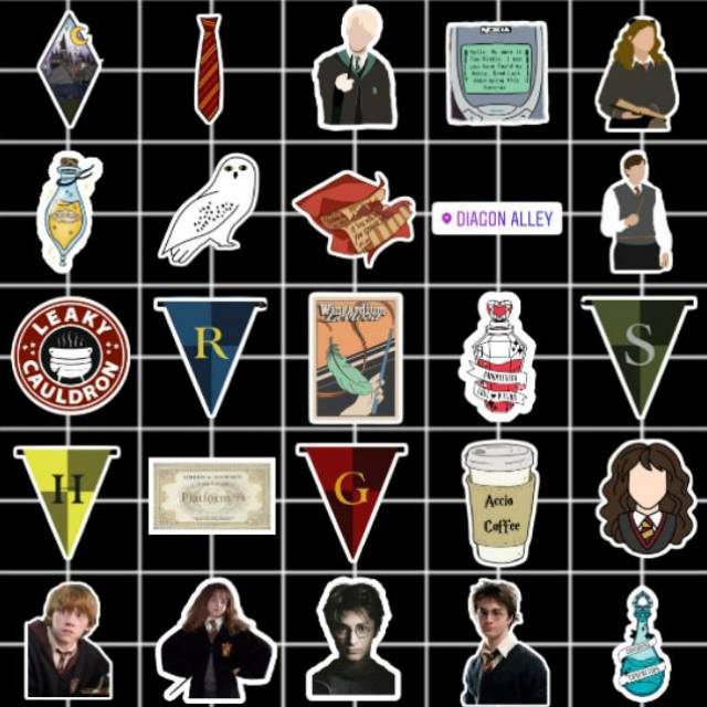 

Aesthetic Sticker (Harry Potter) || 25pcs || 3cm || printjunkiez