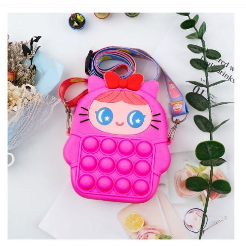 TAS POP IT ANAK JELLY / TAS POP IT ANAK SELEMPANG / TAS POP IT ANAK TERMURAH - PO-26