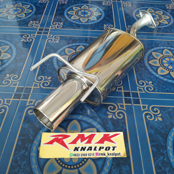 Knalpot Racing Bolt On Brio Muffler Fujitsubo