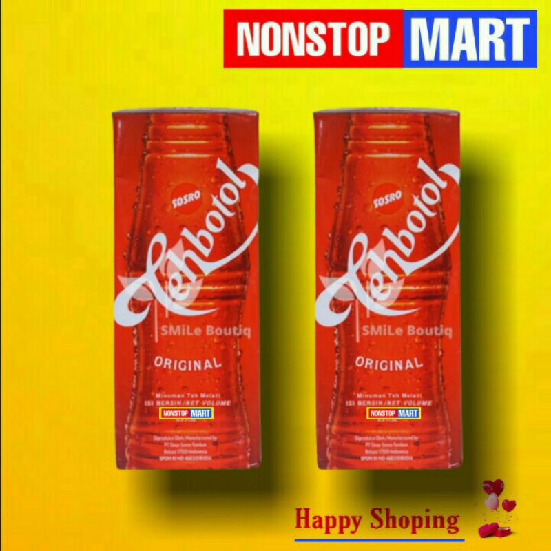 

TEH BOTOL Sosro kotak original 200 ml/pcs