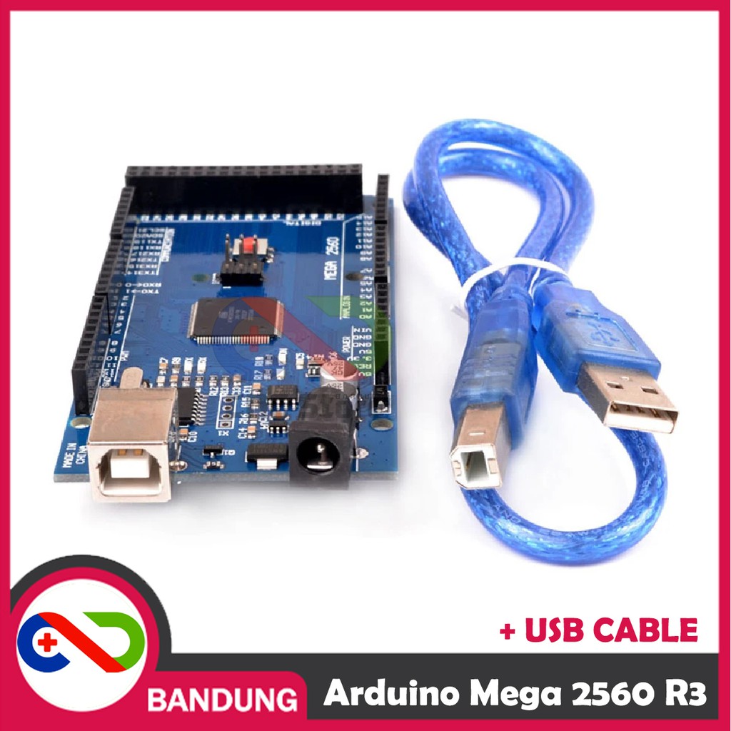 MEGA 2560 R3 CH340 COMPATIBLE BOARD + USB CABLE