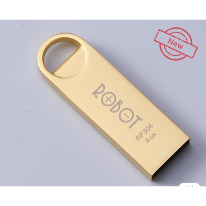 Flashdisk 16GB ROBOT Bahan  Metal  High - Sped Tahan Cipratan Air Debu &amp; Anti magnetik