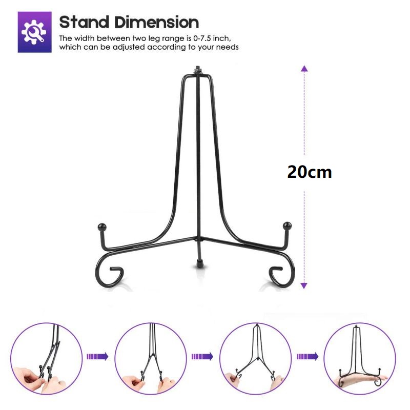 Stand Holder Piring/Dudukan Piring Hias/Piring Pajangan Untuk Dekorasi Rumah