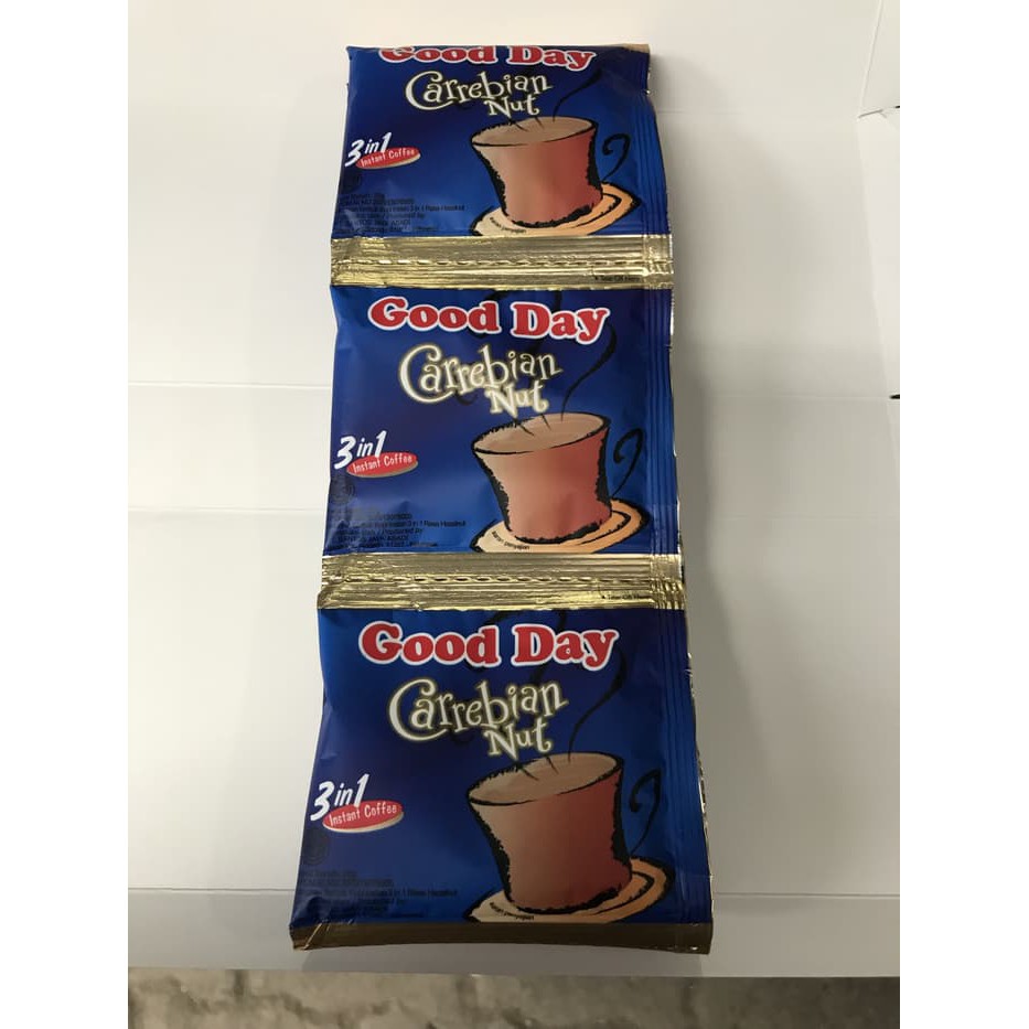 

Kopi GoodDay Carrebian Nut 25 gr isi 10 sachet