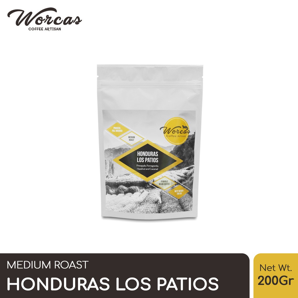 

PROMO WORCAS Kopi Arabika Honduras Los Patios 200 Gram - Medium Roast