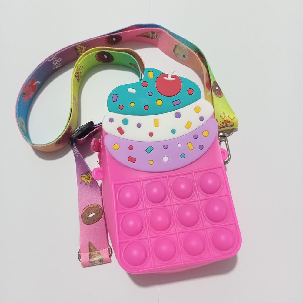 TAS DOMPET POP IT ICE CREAM ANAK