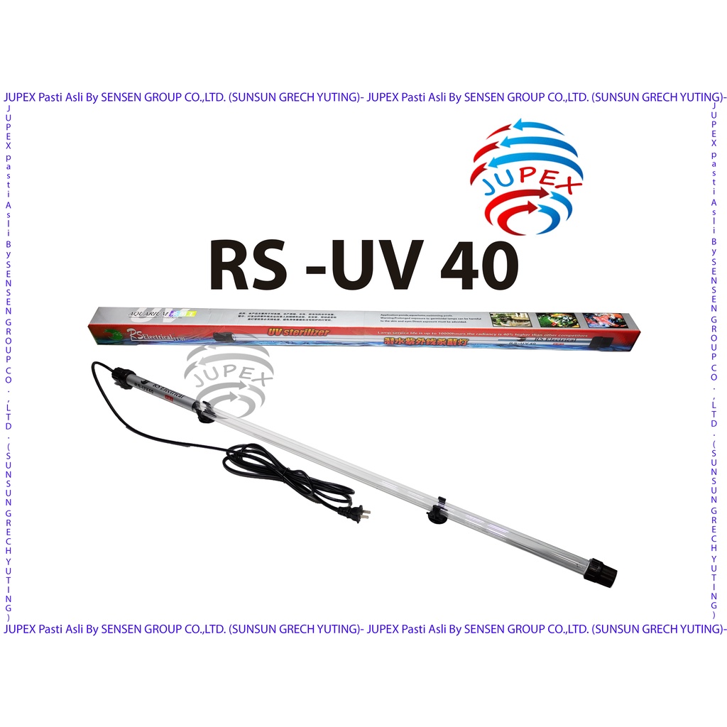 LAMPU UV STERILIZER KOLAM RSELECTRICAL RS UV 40 LAMPU UV KOLAM 40 WATT