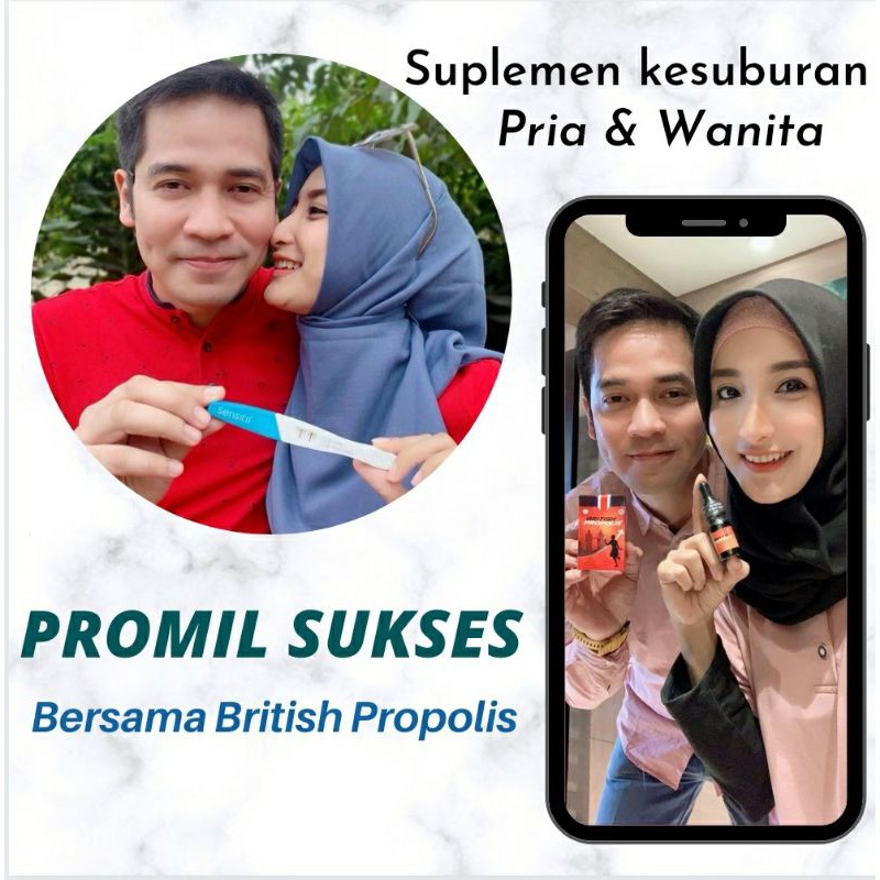 HERBAL PROMIL IKHTIAR HAMIL | Promil Alami British Propolis