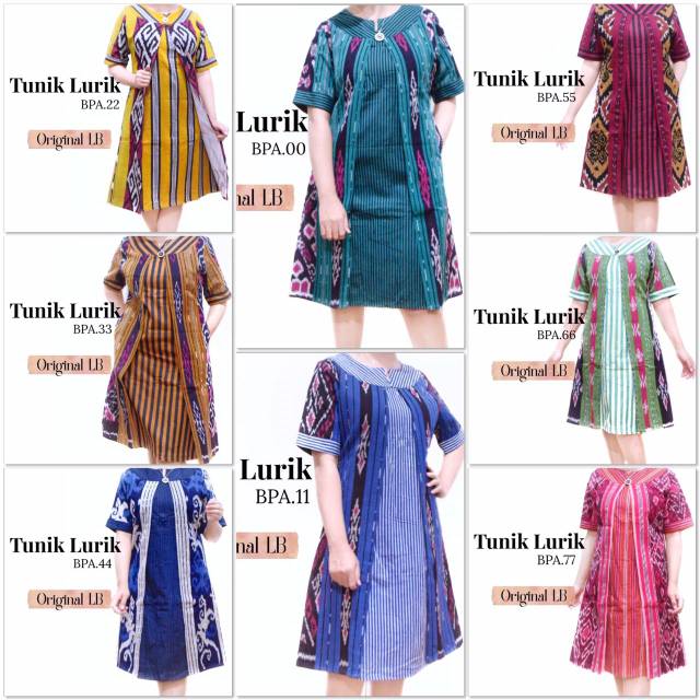 Dress Tenun Lurik