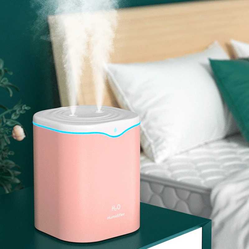 (100% BARANG ORI) PDQ Humidifier Aromatherapy Oil Diffuser Double Spray 2000ml - H2000