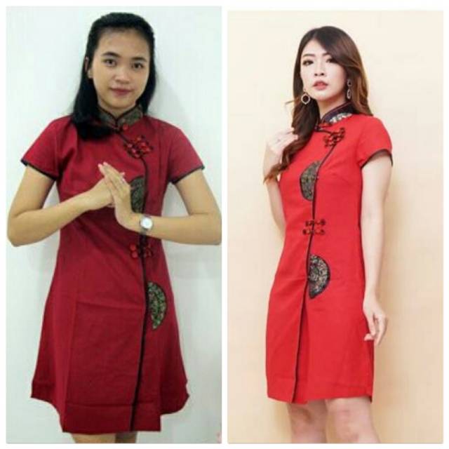 Promo Dress Qipao Cheongsam Sanghai Dress Import