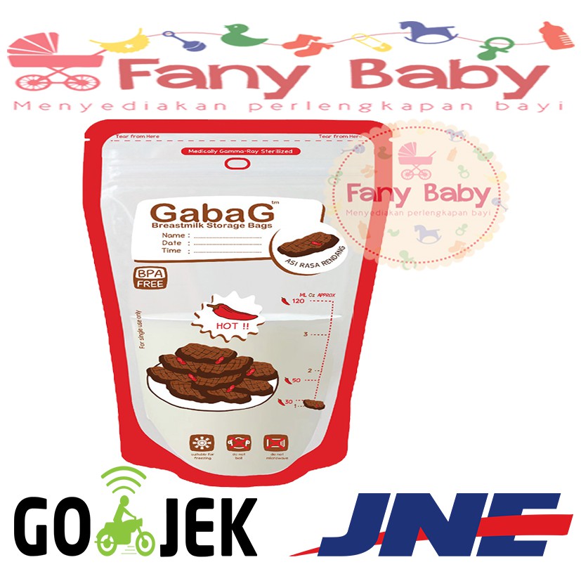 GabaG 120ml - Kantong Asi / Breastmilk Storage