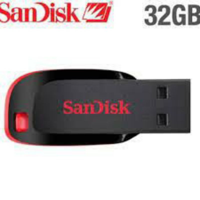 USB FLASDISK SANDISK 32G ORIGINAL, FLAS DISK SANDISK 32G ORIGINAL