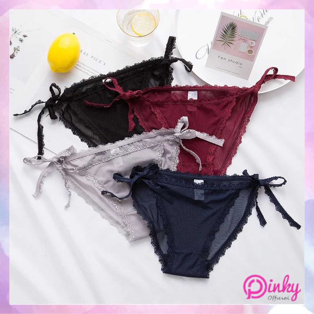 Pinky Celana Dalam Wanita Model Tali Samping Pakaian Dalam G String 3092