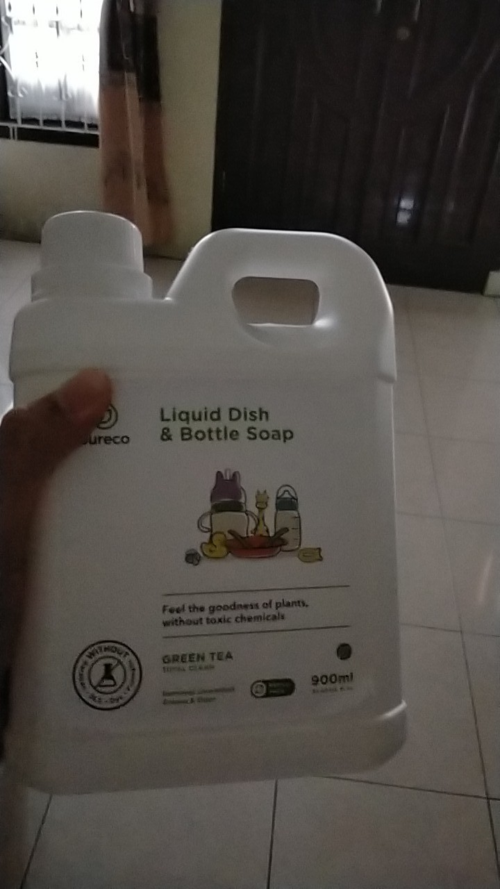 Pureco Liquid Dish Bottle Soap / Detergent /floor Cleaner /softerner / Fruit Veggie Salad 500ml