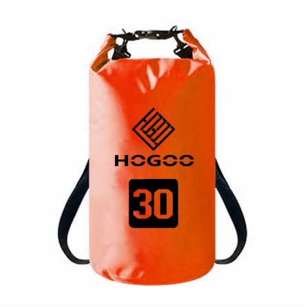 TAS DRYBAG RANSEL ZIPPER 30L 2 STRAPS - TAS ANTI AIR 30L WATERPROOF DRY BAG WITH POCKET ZIPPER