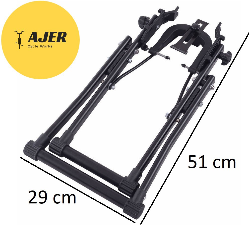 Alat setel stel velg jari ruji Sepeda Truing Stand wheel set rims