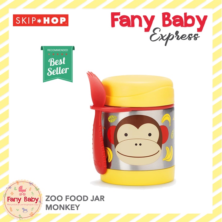 SKIP HOP ZOO INSULATED FOOD JAR