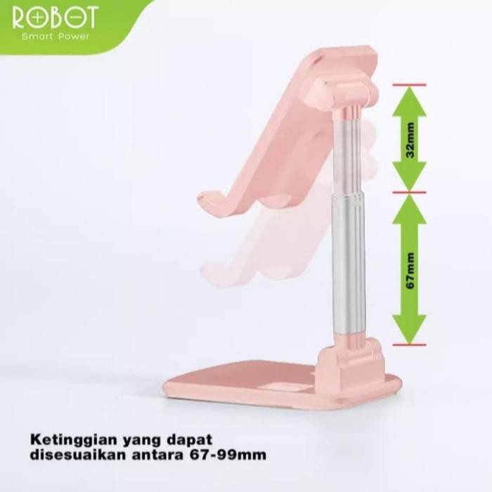 Robot Phone Holder Universal RT-US06 - Fully Foldable Liftable for Smartphone