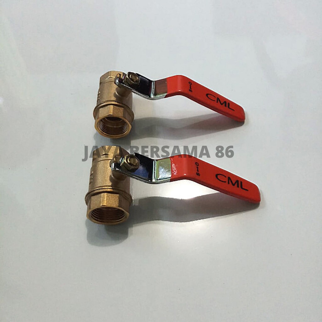 BALL VALVE KUNINGAN aneka ukuran