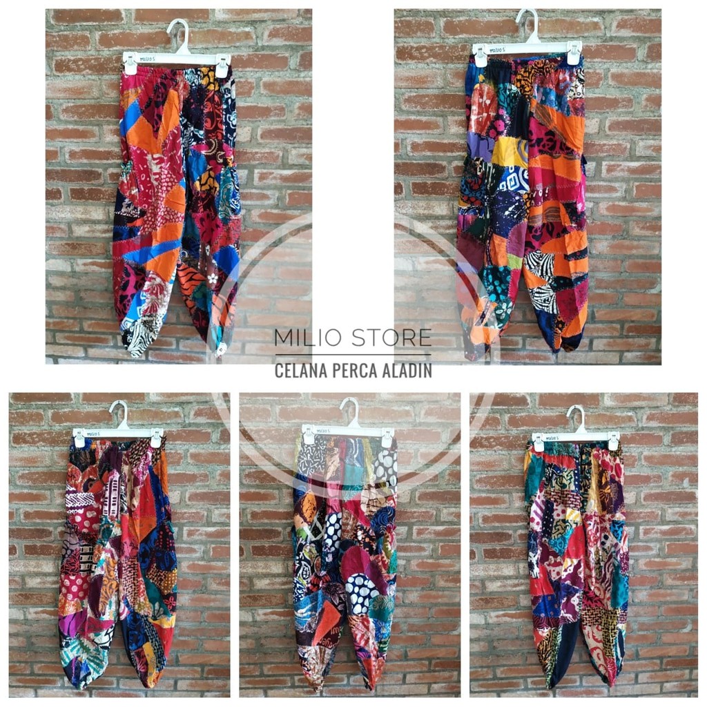 Celana ALADIN Panjang wanita Batik PERCA JOGJA
