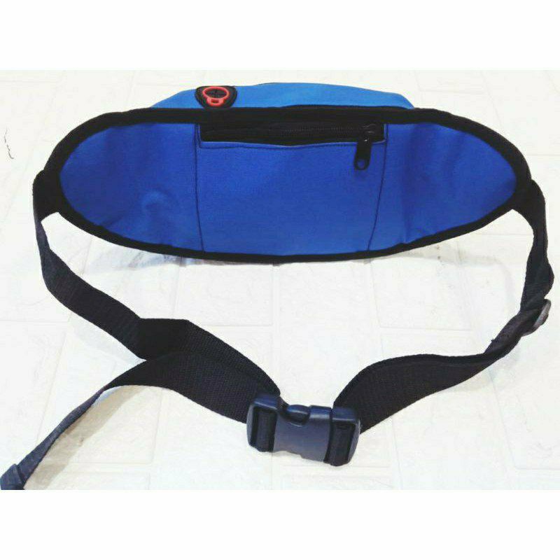 TERLARIS - TAS SELEMPANG PRIA WANITA / TAS PINGGANG / WAISTBAG - EG0088 ADA LUBANG HEADSET