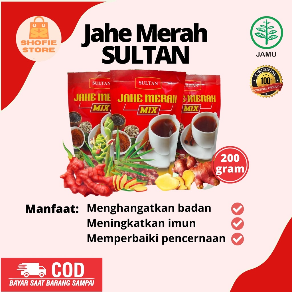 

Jahe Merah Sultan Original
