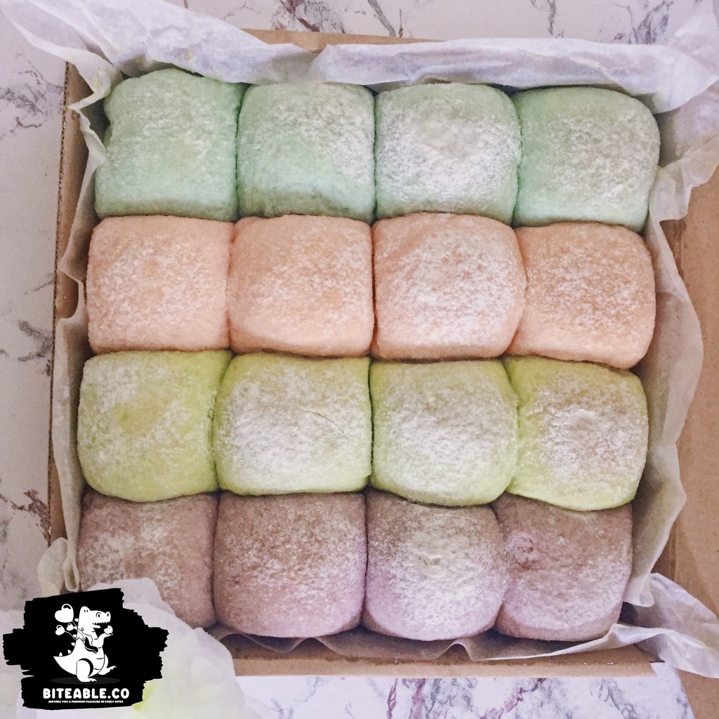 

Rainbow Japanese Milk Bun