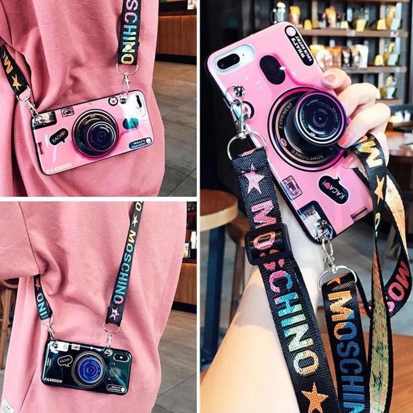 [Tdn31au22n] Case + popsocket kamera + tali samsung J2 prime A12 A02S A32 4G A52 M12 note 9 J7 prime