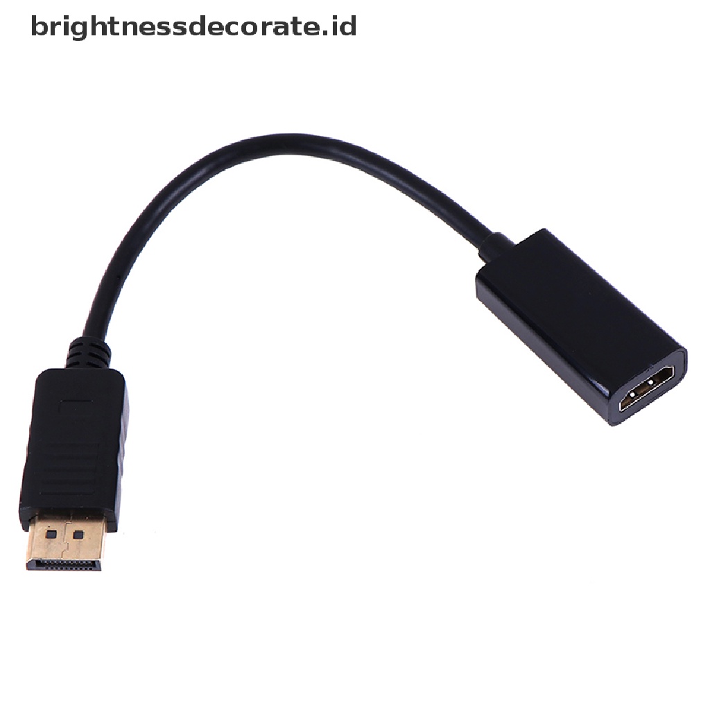 [birth] DP Display Port Male To HDMI Female Cable Converter Adapter [ID]