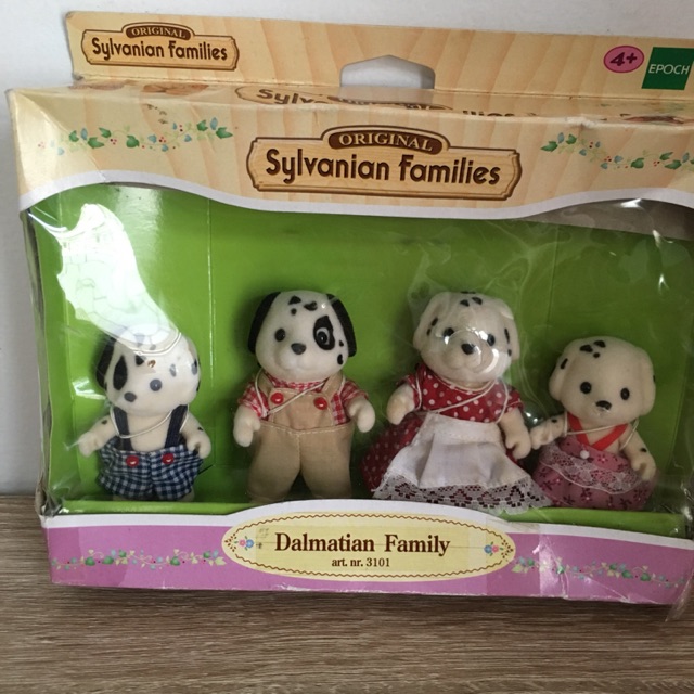 Sylvanian dalmatian family
