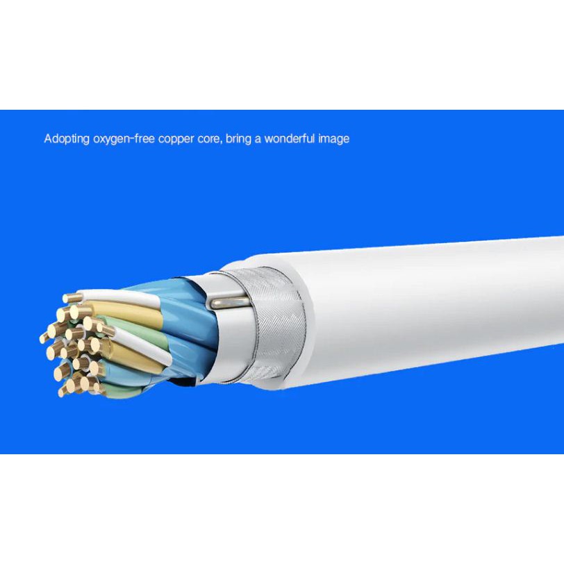 XIAOMI Gold Plated HDMI to HDMI Cable 3M Original Pack
