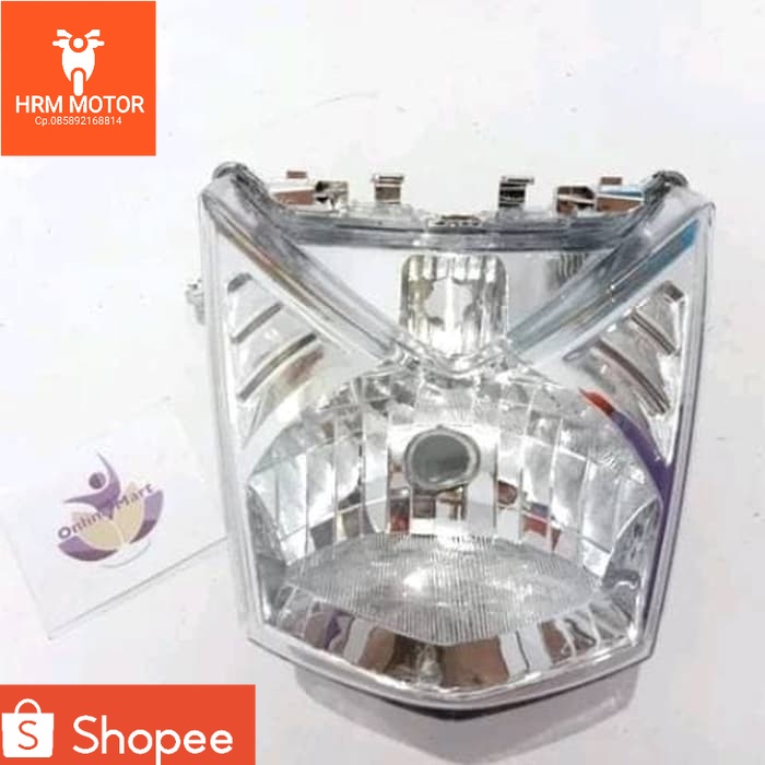 rekflektor beat fi injeksi lampu depan beat fi 2013