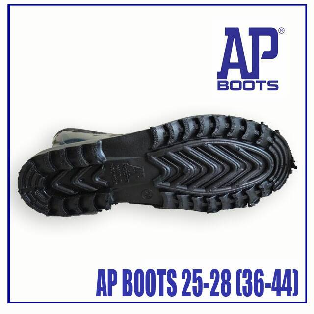 AP BOOTS 36-44 / Sepatu Karet Proyek Kerja / Sepatu Bangunan / Sepatu Berkebun