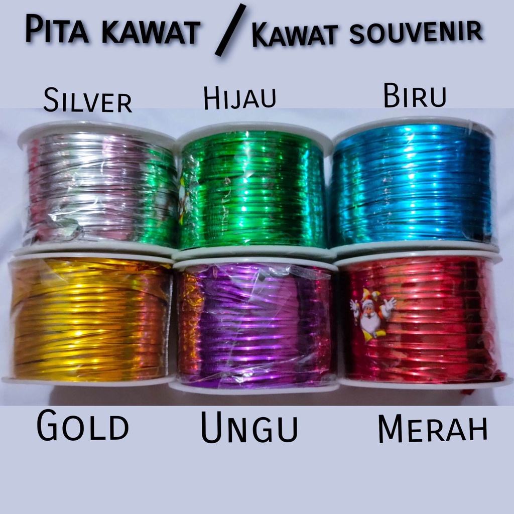 PITA KAWAT ROLL / PITA KAWAT 100 YARD / PITA KAWAT SOUVENIR / PITA PEMBUNGKUS / PITA IKAT