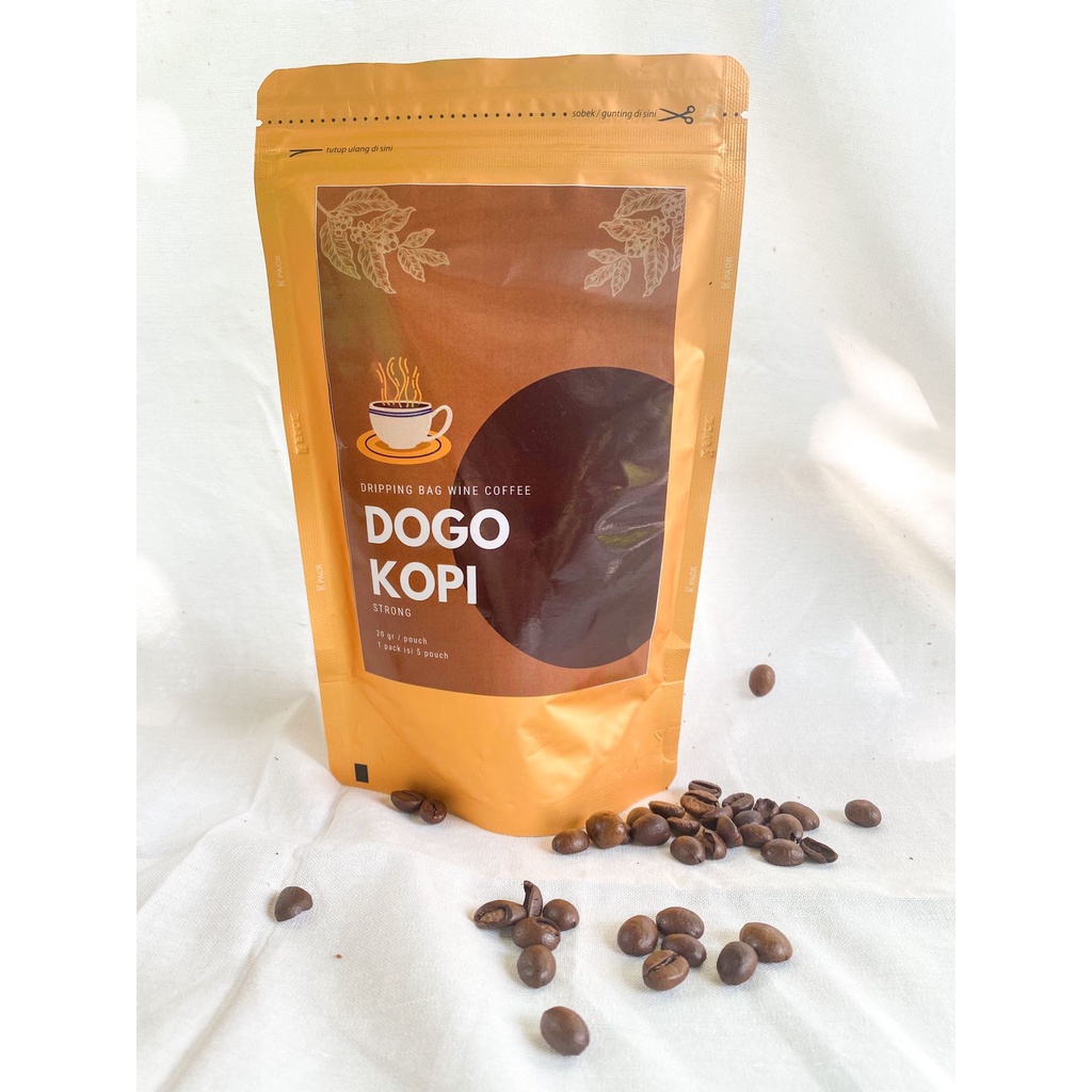 

DOGO KOPI - Dripping Bag Wine Coffee [STRONG]