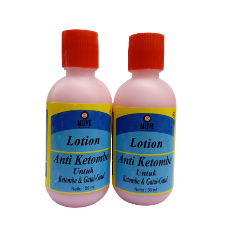 Lotion Anti Ketombe &amp; Gatal - Gatal Bpom By Nove Isi 50.ml