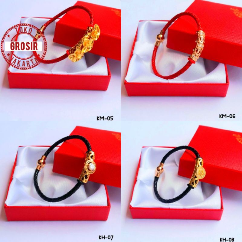 Gelang Tali Wanita Liontin Xuping Model 1 Sampai 8