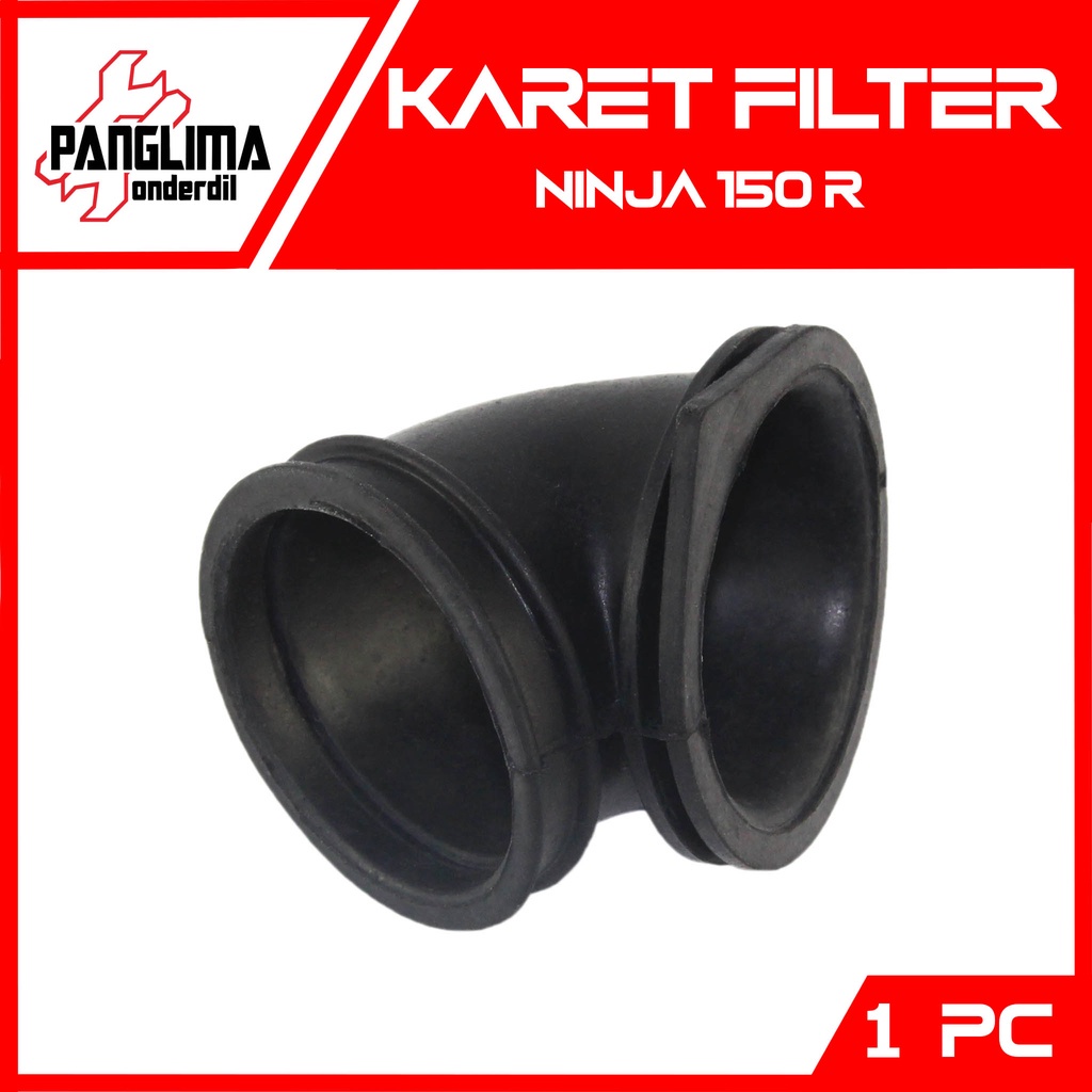 Karet Filter Kawasaki Ninja 150 R-150R-2 Tak Saringan Udara-Hawa Join-Joint Karbu-Karburator-Carbu