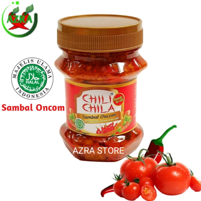 

Chili Chila Sambal Oncom 140 gr Halal Eat Sambel