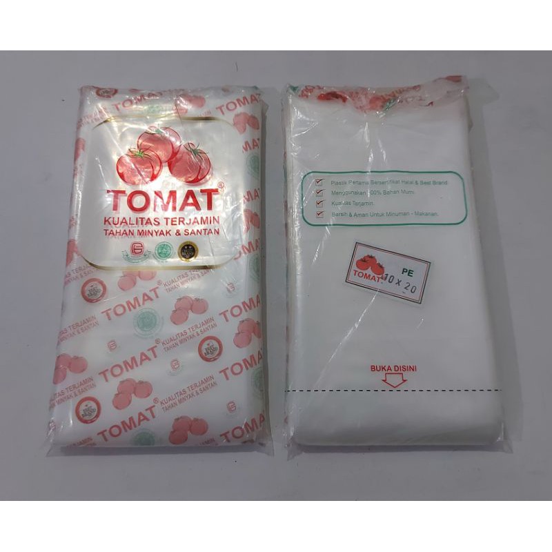Plastik PE tebal 03 ukuran 10 x 20