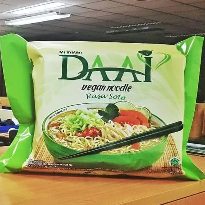 

Terlaris# Mie Instant Vegan - Mie Daai Per Dus