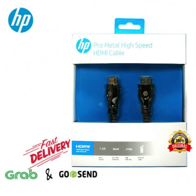 Hp Hdmi Pro metal high speed cable 1.5 meter