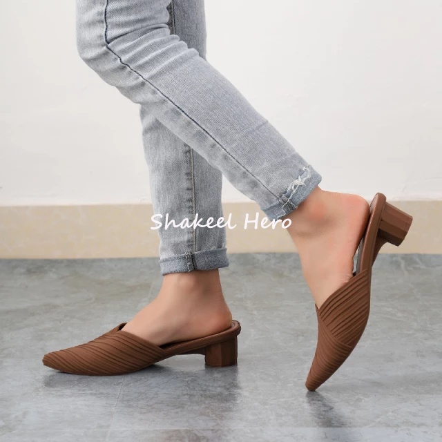 Sepatu Wanita Wedges Cantik Casual Selop Nyaman Terbaru Porto BSV