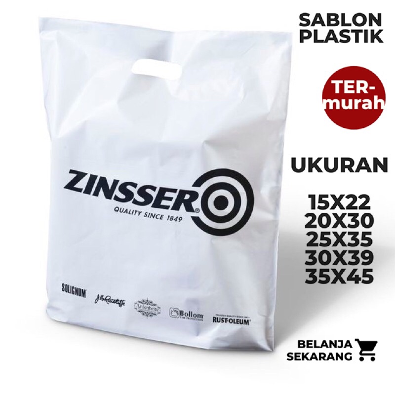 PLASTIK HD PLONG CUSTOM SABLON PACKING OLSHOP PLASTIK PLONG