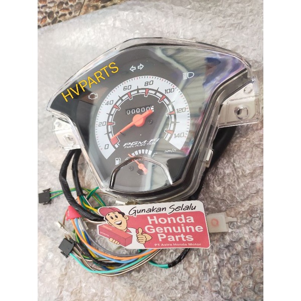 SPEEDOMETER KILOMETER ASSY BEAT FI INJEKSI 2012 2014 LAMA NON ESP